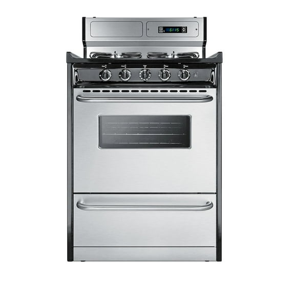 24" Wide Gas Range, Sealed Burners