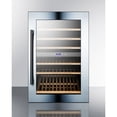 thumbnail image 1 of Summit 24-Inch 59 Bottle Built-In Dual Zone Wine Cellar / Cooler, 1 of 4