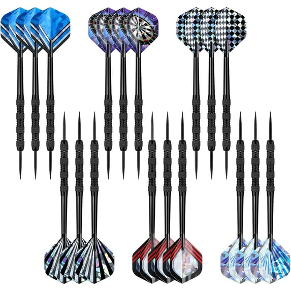 SUMMITMetal Tip Darts, Steel Tip Darts, Professional Metal Darts, Darts Metal Tip Set, Metal Darts for Dartboard