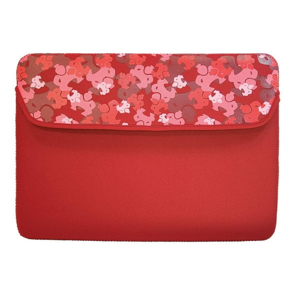 Mobile Edge Sumo Camo 10" Tablet Neoprene Sleeve - Protective sleeve for tablet - neoprene - red