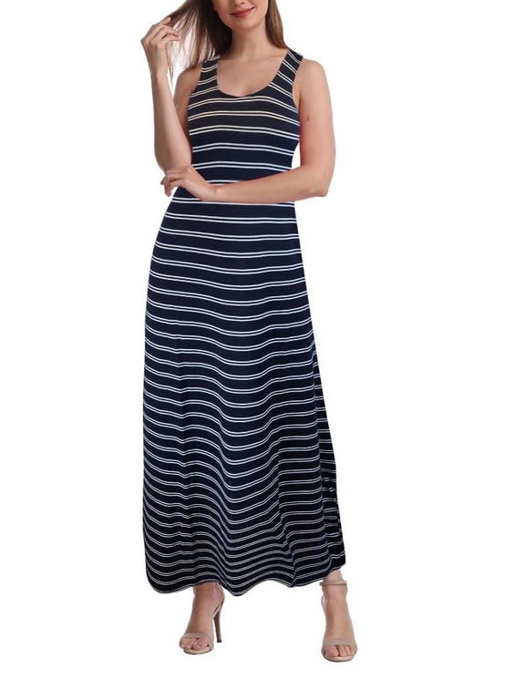 Women Long Tank Tops Ankle Length Maxi Dress