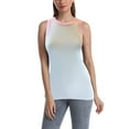 thumbnail image 1 of SUMONA Women Tank Tops Round Neck Sleeveless Basic Ribbed Summer Cami Top Casual Shirt, 1 of 4
