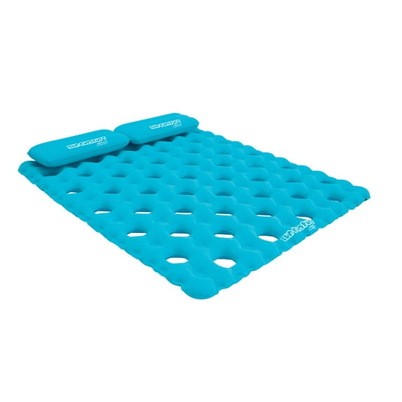 SUN COMFORT COOL SUEDE Double Pool Mattress, Sapphire