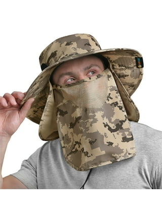 Outdoor Cap Boonie Hat Face Mask