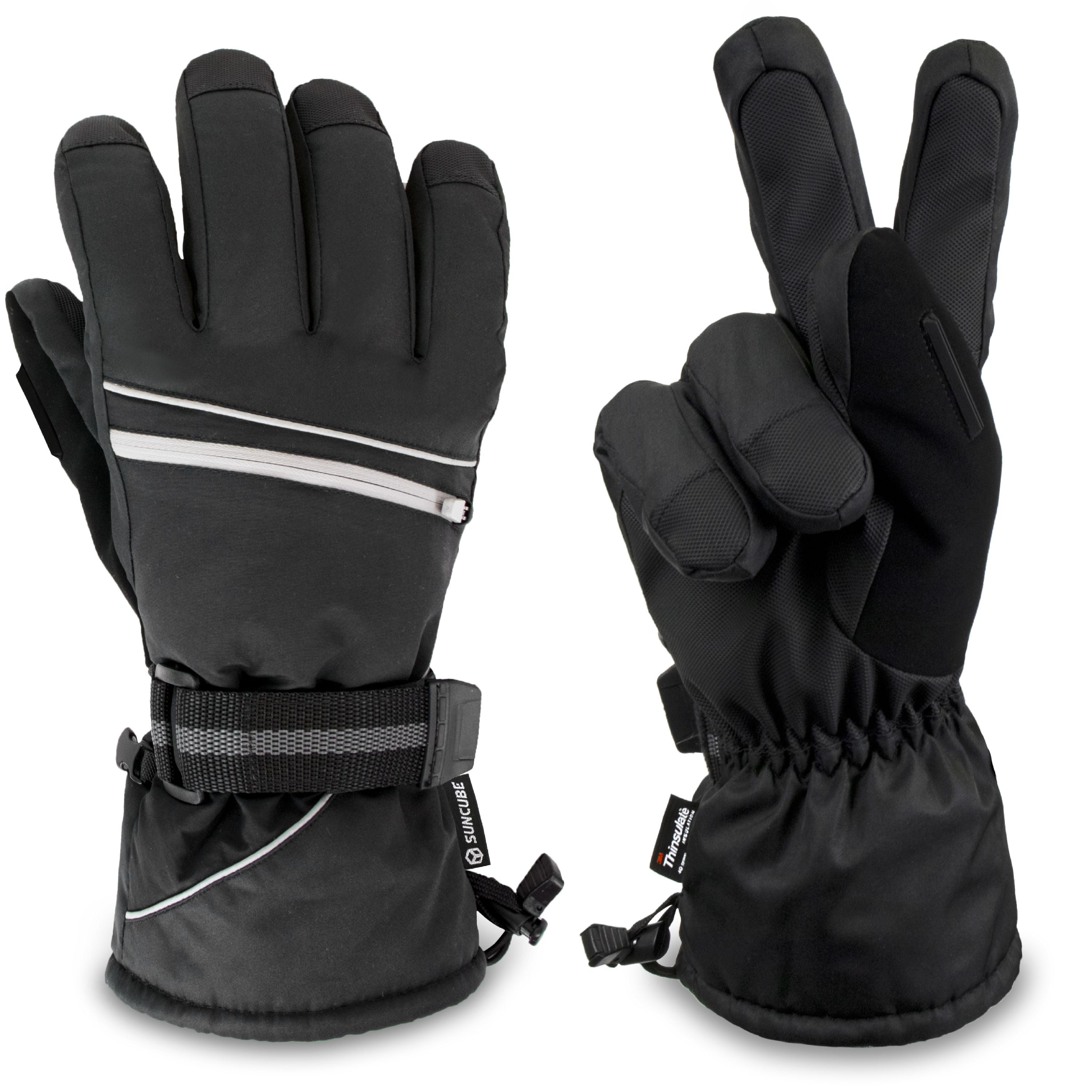 Winter Ski Gloves Touchscreen Waterproof – Men & Women Snowboard Gloves For Skiing, Snowmobile & Hiking - View #3