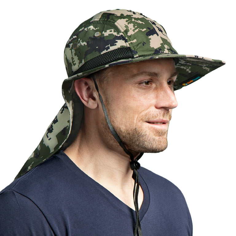 Garden Hat Men Boonie Hat Outdoor Hat Sun Cap Summer Adjustable