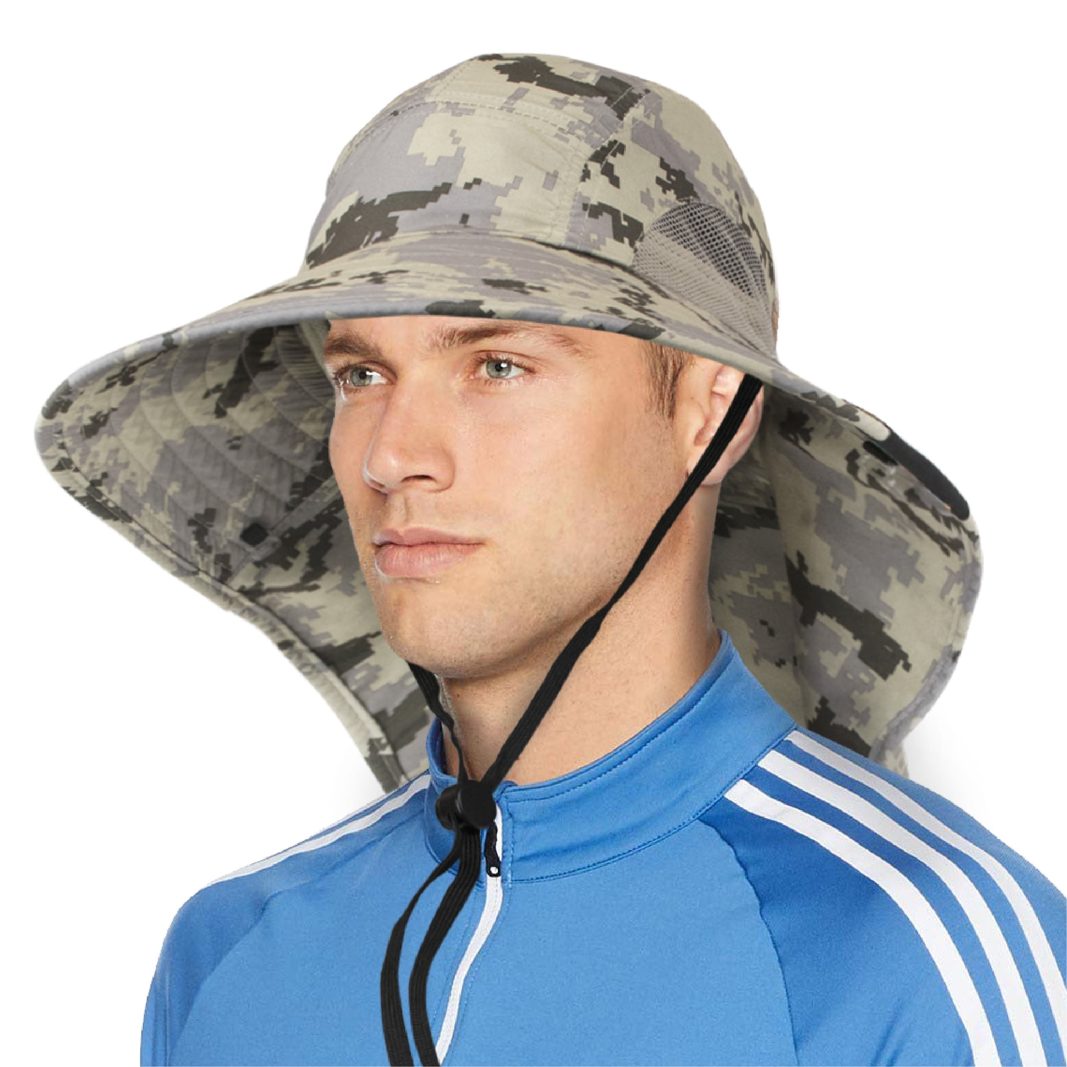 COSMOING Breathable Fishing Hat Wide Brim and Safari Cap with Sun