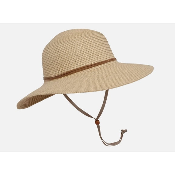 SUN DAY Afternoons UV Straw Calistoga Hat, Natural, O/S