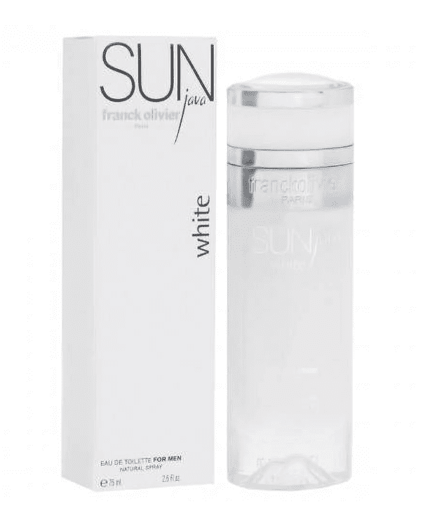 SUN JAVA WHITE * Franck Olivier 2.5 oz / 75 ml Eau de Toilette "EDT" Men Cologne