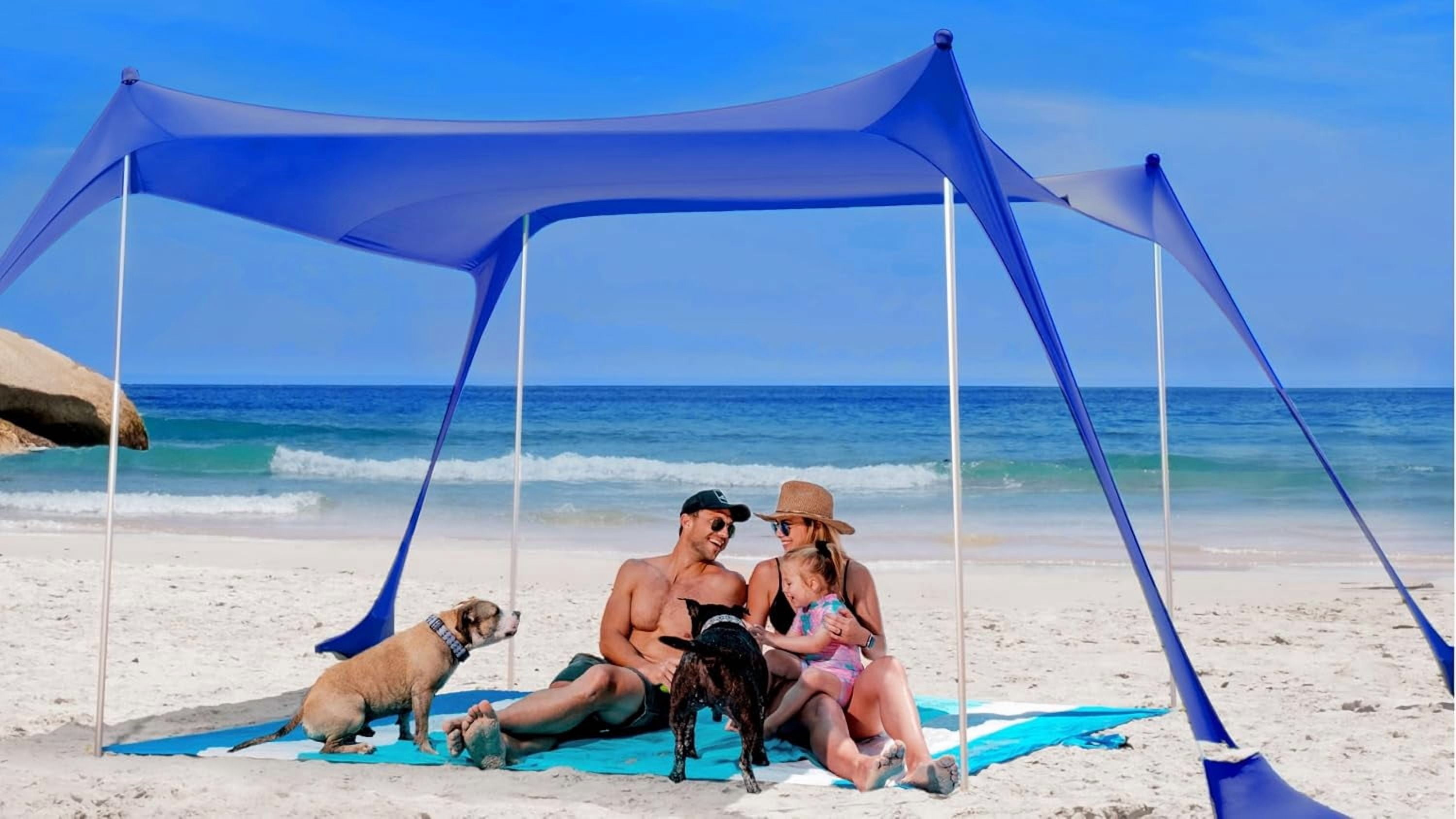 Sun Ninja Beach Tent Pop Up Sun Shelter