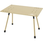 SUN NINJA Beach Table   Lightweight Mini Folding Table with Carry Case, Small Camping Table for Beach, Camping, and Picnics   Portable Picnic Table with Durable Aluminum Top, Non-Slip Feet
