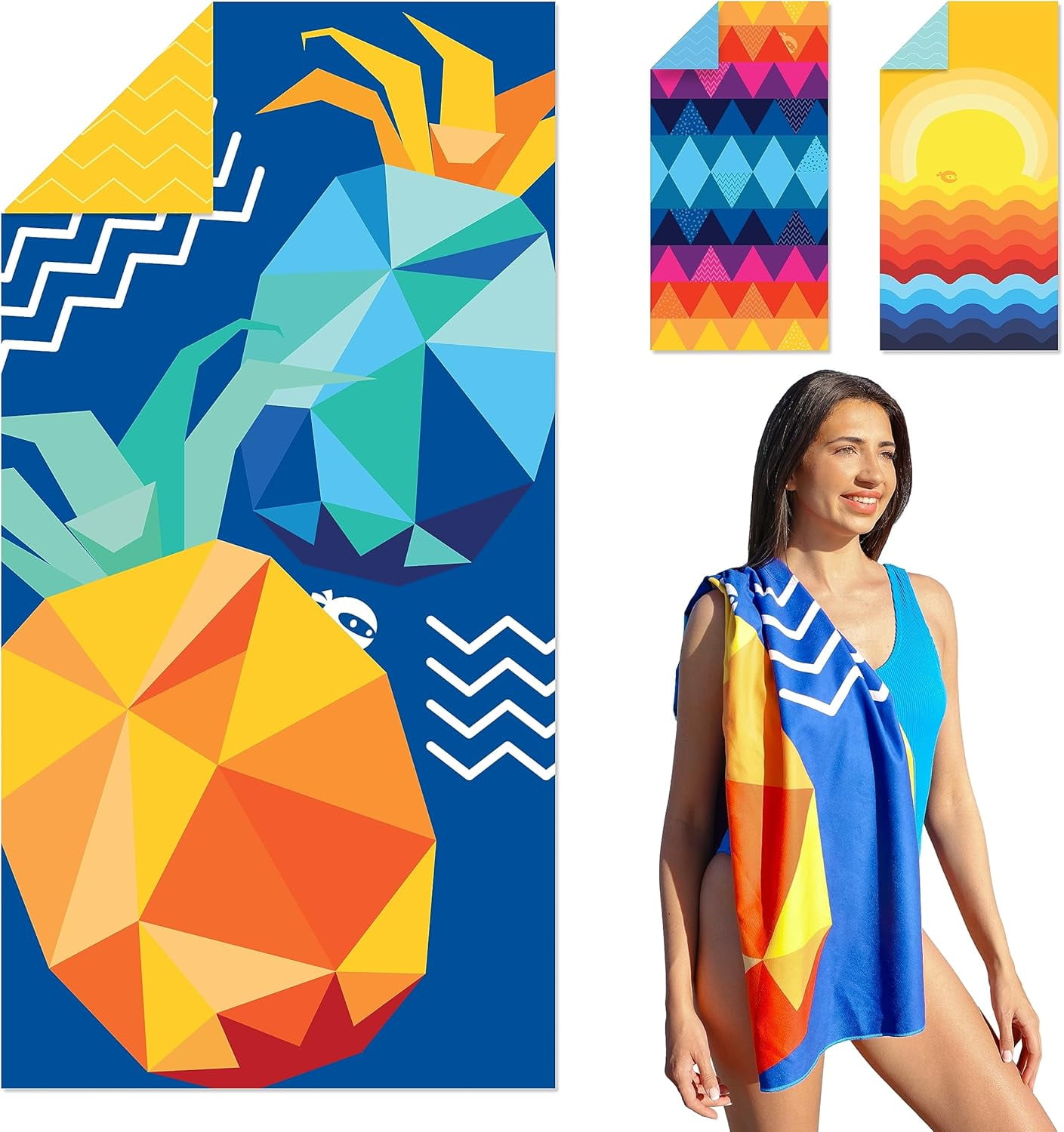 Sun Ninja Beach Towel - Thumbnail 2