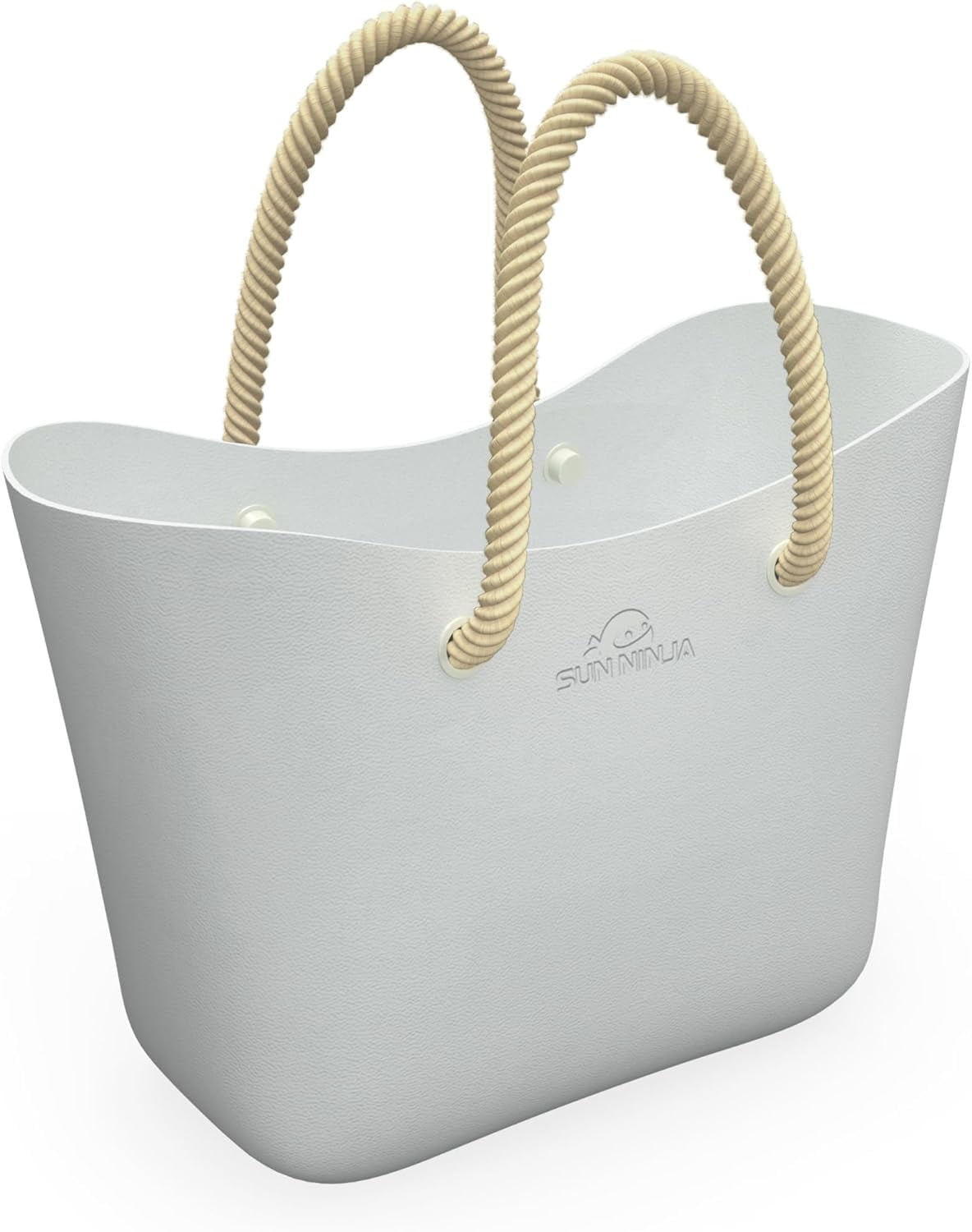 SUN NINJA Rubber Beach Bag - Extra Large Waterproof EVA Tote Bag