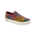 thumbnail image 1 of SUN STONE Mens Red Bandana Goring Padded Reins Round Toe Platform Slip On Sneakers Shoes 7, 1 of 4
