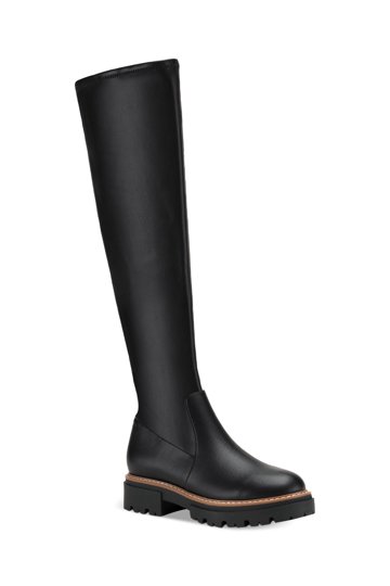 walmart ladies dress boots Women's Black Dress Boots