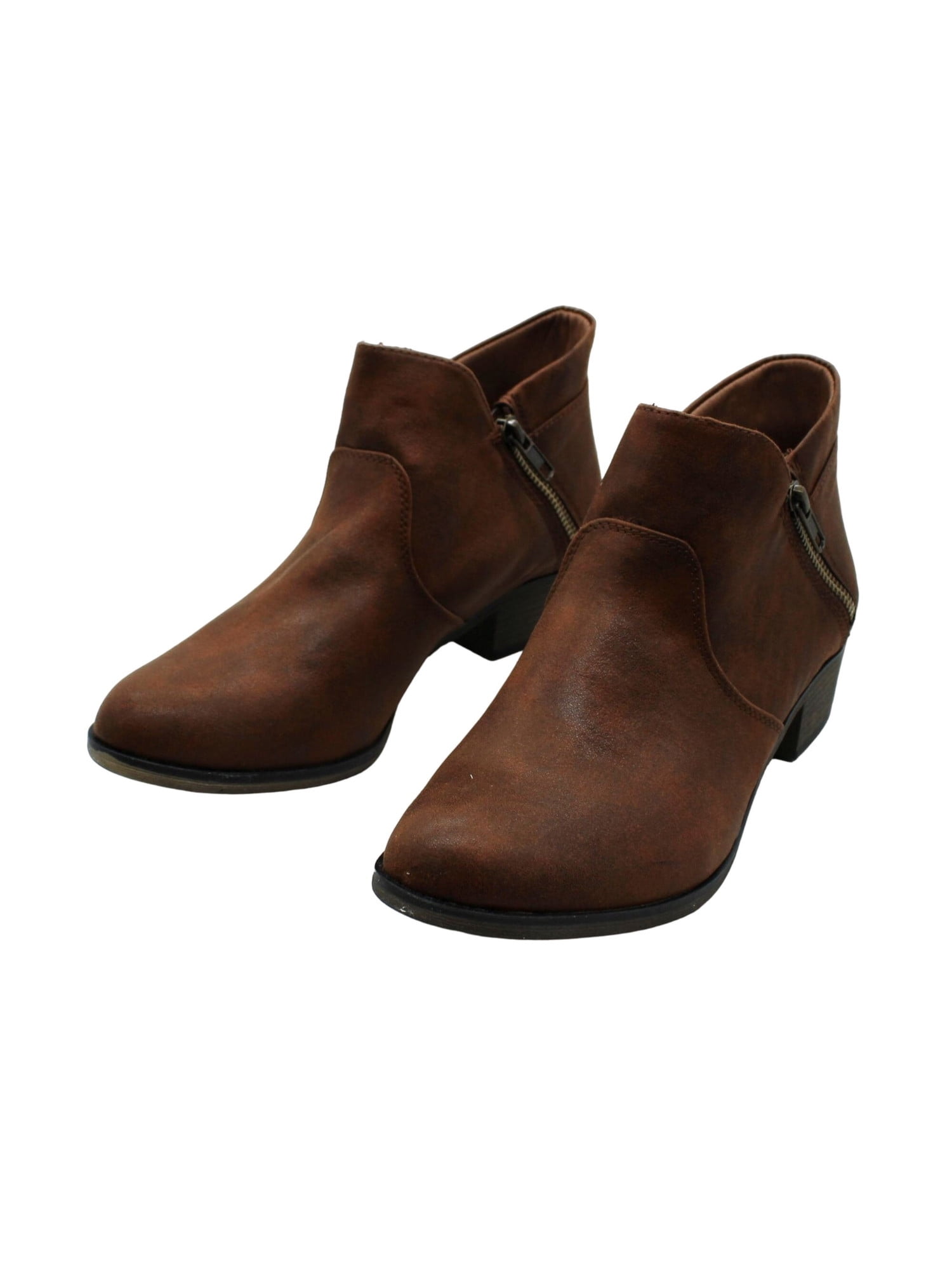 Ladies brown clearance booties