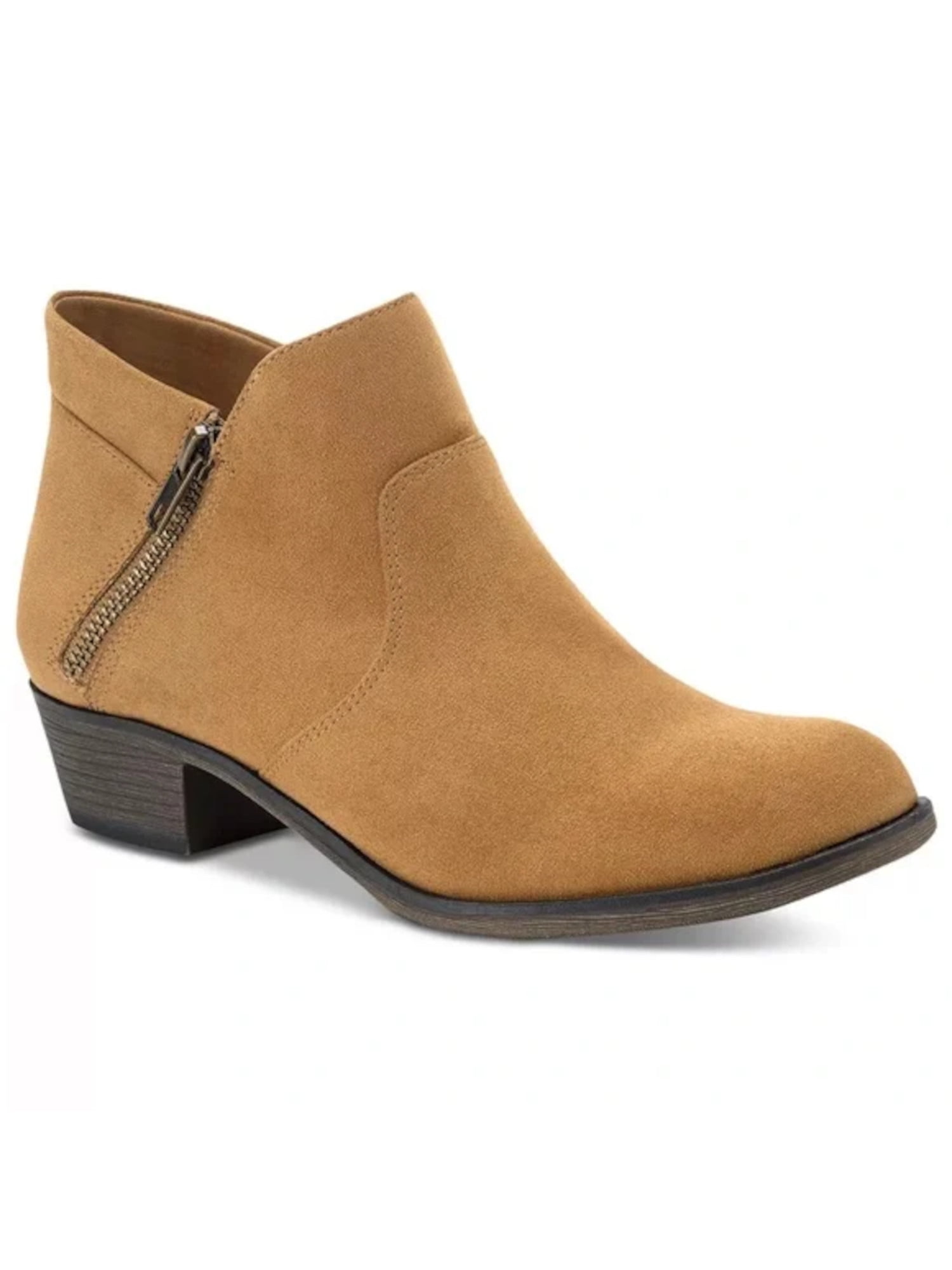 Brown Macys Dress Booties SUN STONE Womens Brown Cushioned Breathable Slip Resistant Abby Brown Macys Dress Booties SUN STONE Womens Brown Cushioned Breathable Slip Resistant Abby