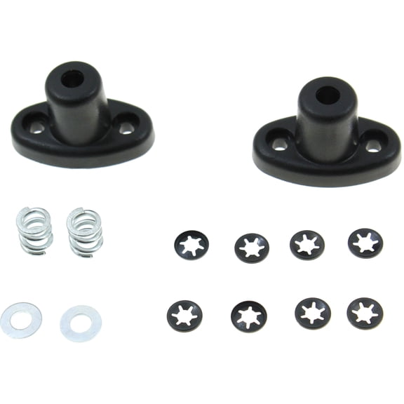SUN VISOR REPAIR KIT Compatible with JEEP WRANGLER 98-02 , Plastic, RH and LH