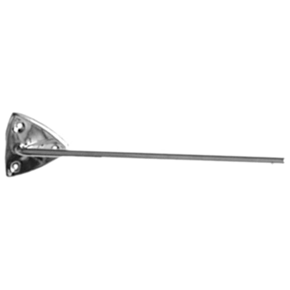SUN VISOR ROD AND BRACKET FOR COUPE AND FASTBACK MODELS; 2 REQUIRED