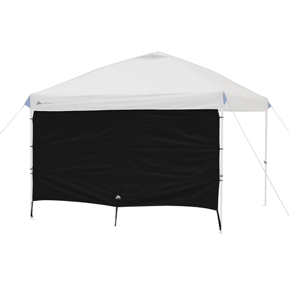 Ozark Trail Canopy Sun Wall Accessory 10'x10', Black