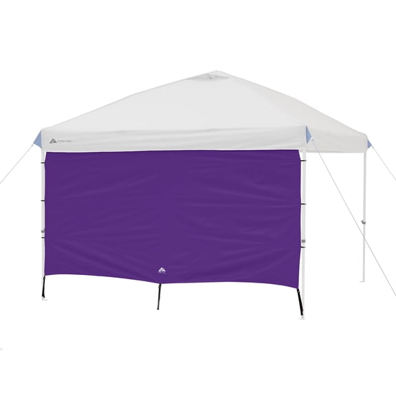 Ozark Trail 10'x10' Canopy Sun Wall Accessory, Purple