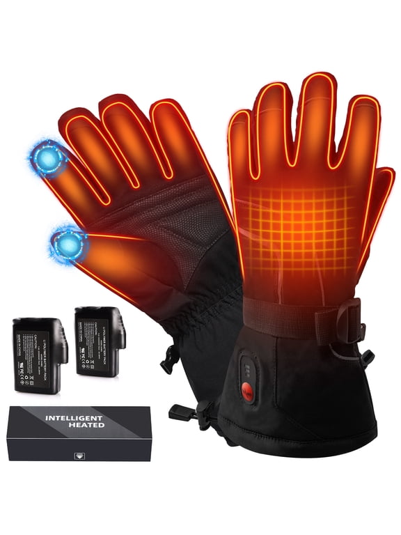 7.4V Heated Gloves Rechargeable Thermal Winter Gloves Men Women
