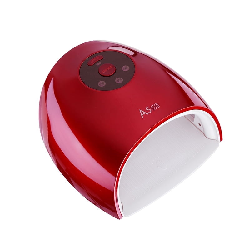 SUN5 48W UV LED Nail Lamp - Professional Nail Dryer for Gel Polish, Fast Curing Light with Sensor, No-Hands-Blackening Technology, Manicure Machine for Home Use