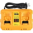 thumbnail image 1 of SUNBAT DCB102 Replacement for DeWalt Battery Charger Station Compatible with Dewalt 12V/20V Battery Charger Work with Dewalt 20V Battery and Tools, 1 of 9