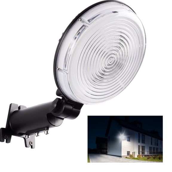SUNBEAK LED Barn Light,120W Dusk to Dawn Area Lights with Photocell,Adjustable Angle,6500K 10 000LM,IP66 Waterproof Outdoor Security Lighting for Street,Yard
