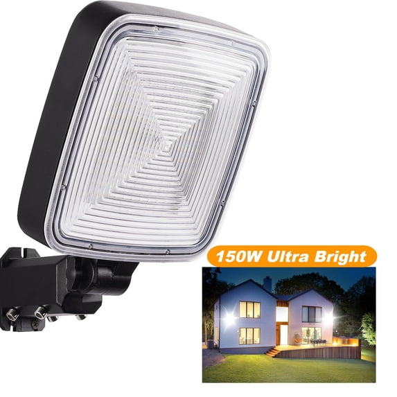 SUNBEAK Motion Sensor LED Barn Light,150W Dusk to Dawn Area Lights with ...