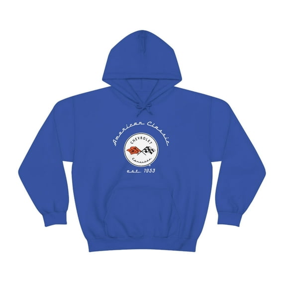SUNBELTGIFTS C1 Corvette Heavy Blend Hooded Sweatshirt, perfect for cool crisp days