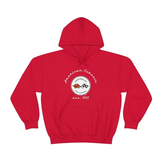 SUNBELTGIFTS C1 Corvette Heavy Blend Hooded Sweatshirt, perfect for cool crisp days