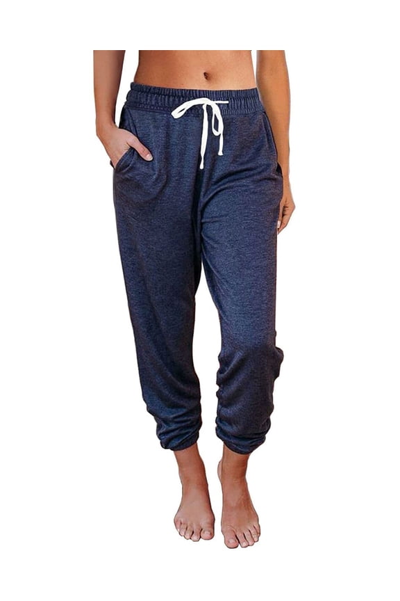 Women Sweatpants Casual Joggers Athletic Lounge Pants with Pockets Tapered for Workout Running
