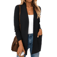 thumbnail image 1 of SUNBS Long Sleeve Cardigan Sweaters for Women Lightweight Open Front Tops Casual Loose Blouses with Pockets, 1 of 8
