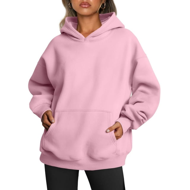 SUNBS Oversized Hoodies for Women Fall Fashion Sweatshirts Pullover Womens Clothes with Pocket