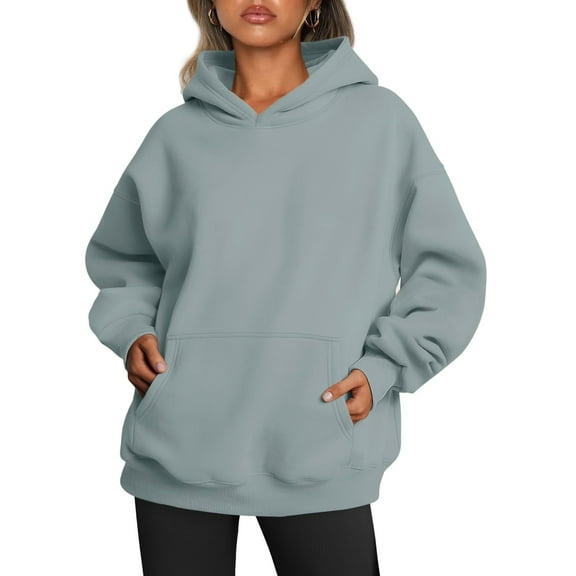 SUNBS Oversized Hoodies for Women Fall Fashion Sweatshirts Pullover Womens Clothes with Pocket