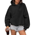 thumbnail image 1 of SUNBS Oversized Hoodies for Women Pullover Long Sleeve Hooded Sweatshirts with Kangaroo Pocket, 1 of 8