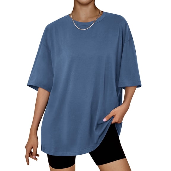 SUNBS Plus Size Tops for Women Workout T Shirts Short Sleeve Spring Tee Summer Clothes,Sizes S-3XL
