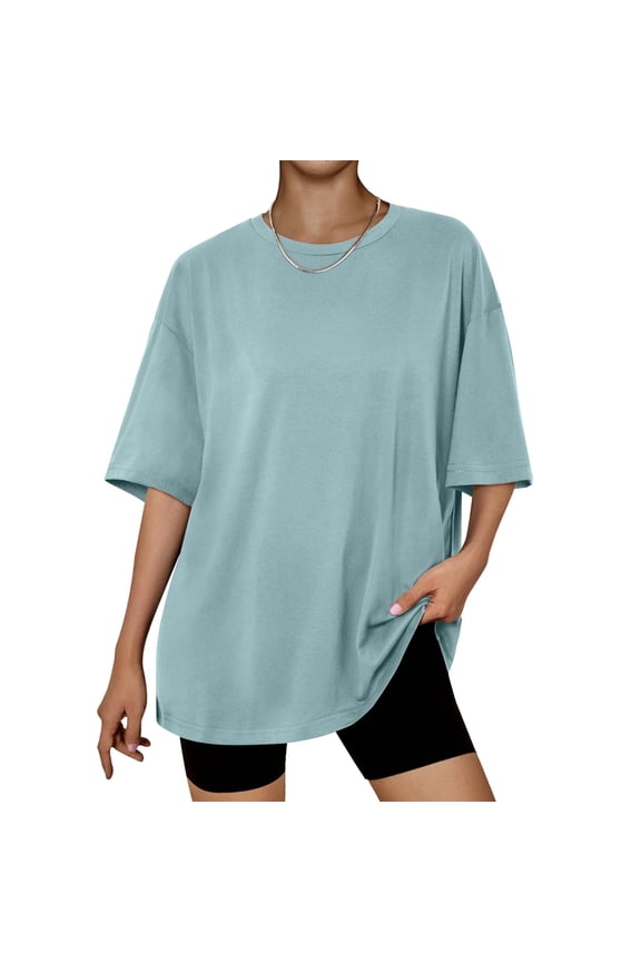 Plus Size Tops for Women Workout T Shirts Short Sleeve Spring Tee Summer Clothes,Sizes S-3XL