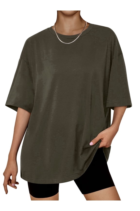Plus Size Tops for Women Workout T Shirts Short Sleeve Spring Tee Summer Clothes,Sizes S-3XL