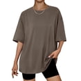 thumbnail image 1 of SUNBS Plus Size Tops for Women Workout T Shirts Short Sleeve Spring Tee Summer Clothes,Sizes S-3XL, 1 of 8