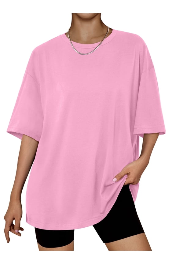 Plus Size Tops for Women Workout T Shirts Short Sleeve Spring Tee Summer Clothes,Sizes S-3XL