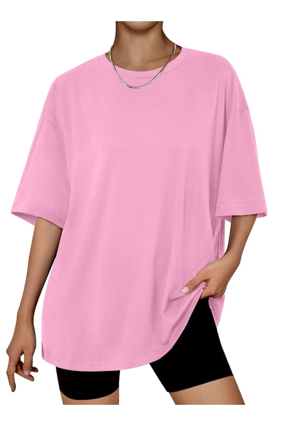Plus Size Tops for Women Workout T Shirts Short Sleeve Spring Tee Summer Clothes,Sizes S-3XL