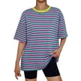 thumbnail image 1 of SUNBS Plus Size Tops for Women Workout T Shirts Short Sleeve Spring Tee Summer Clothes,Sizes S-3XL, 1 of 8