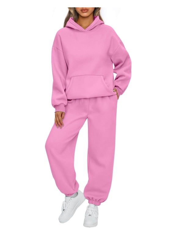 Two Piece Sets Lounge Sets for Women Sweatsuits Sweatpants Womens Oversized Sweatshirt Fall Outfits