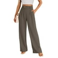 thumbnail image 1 of SUNBS Wide Leg Pants Women Dress Work Business Casual Palazzo Pants Slacks with Pockets, 1 of 10