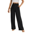 thumbnail image 1 of SUNBS Wide Leg Pants Women Dress Work Business Casual Palazzo Pants Slacks with Pockets, 1 of 10
