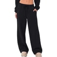 thumbnail image 1 of SUNBS Wide Leg Sweatpants for Women High Waisted Drawstring Sweat Pants With Big Patch Pockets., 1 of 9