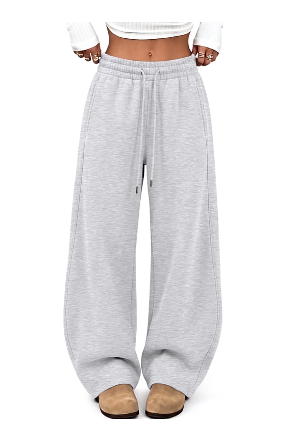 Barrel Sweatpants For Women Wide Leg Pants Sweat Jogger gym workout cotton casual y2k Pants