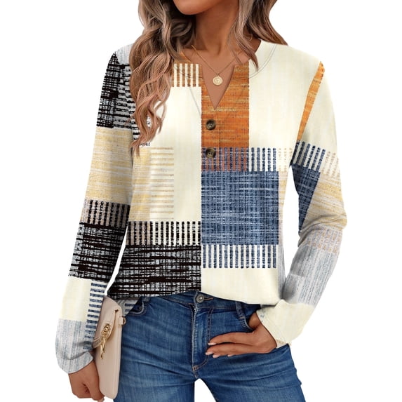 Women's Henley Blouse